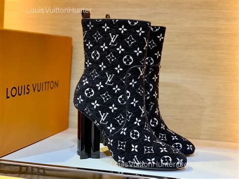 louis vuitton silhouette ankle boots|louis vuitton monogram ankle boots.